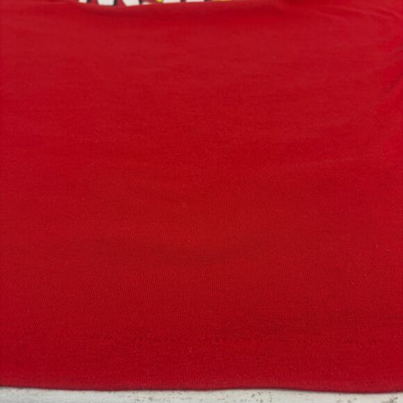 🎄Vintage 90s Oversized Peanuts Snoopy Joe Cool Christmas Sleep Shirt - Picture 9 of 10